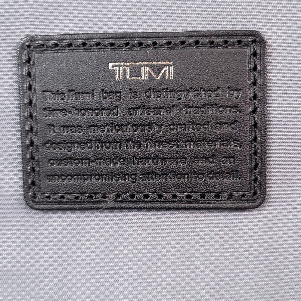 Tumi Graphite and Black Carry-On Luggage - Picture 14 of 16
